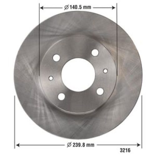 Brake Rotor – Rear Right (Passenger Side), OE-Style Performance