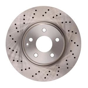 Premium Brake Rotor – Front Right (Passenger Side), Direct Fit Replacement - Image 2